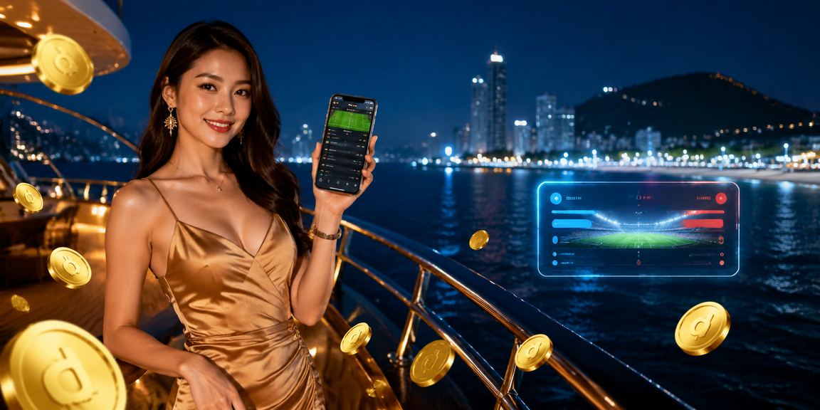 Người chơi trải nghiệm casino mobile tại bãi biển Vũng Tàu